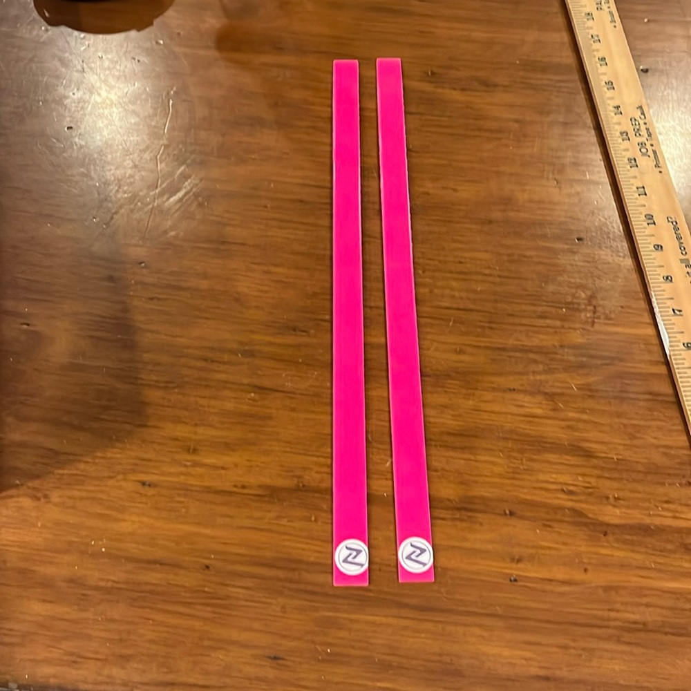Z Flex Skateboard Skate Rails 16” Stick on 80s vintage new pink